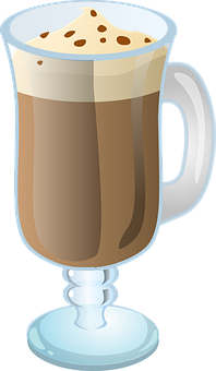 Steaming Hot Chocolate Cup Illustration PNG Image