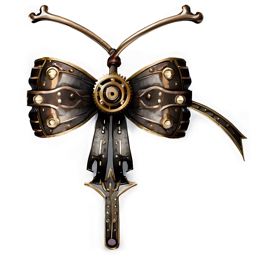 Steampunk Bow Png 24 PNG Image