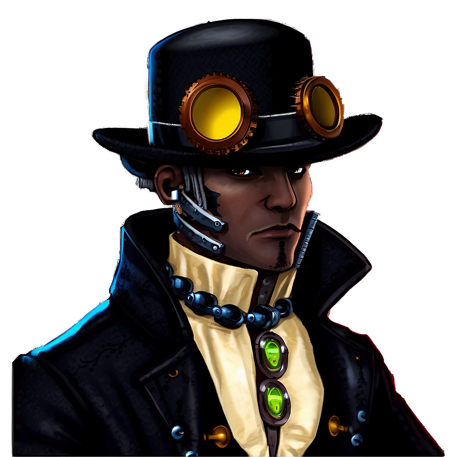 Steampunk Character Png Vhd78 PNG Image