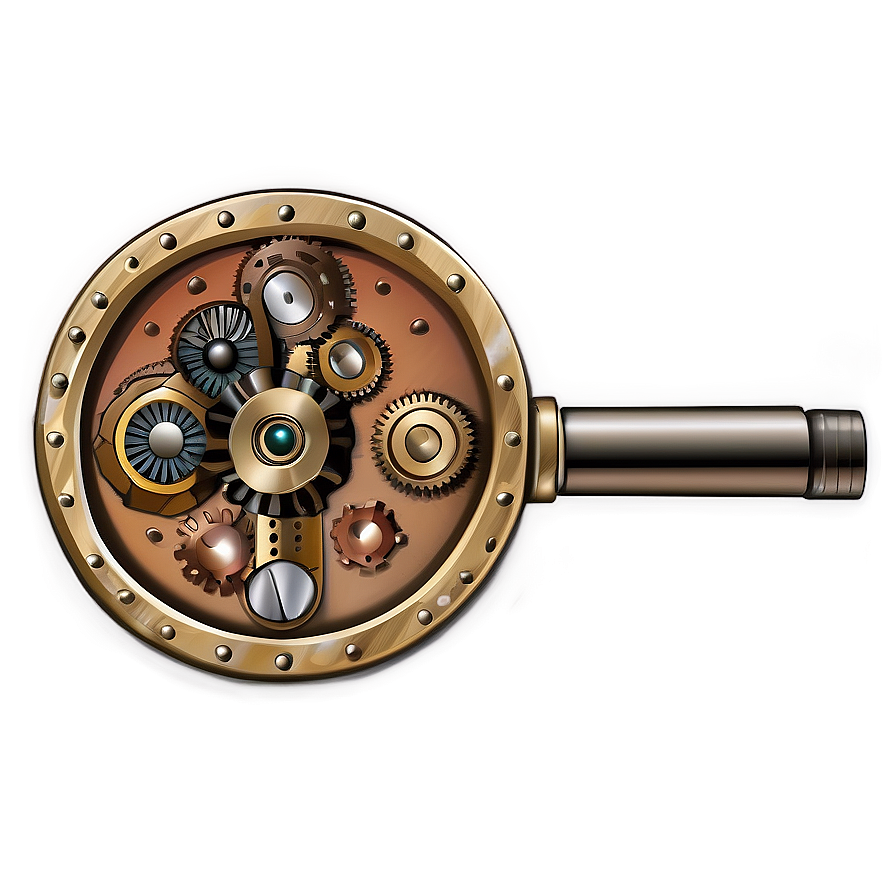 Steampunk Gadget Drawing Png 62 PNG Image