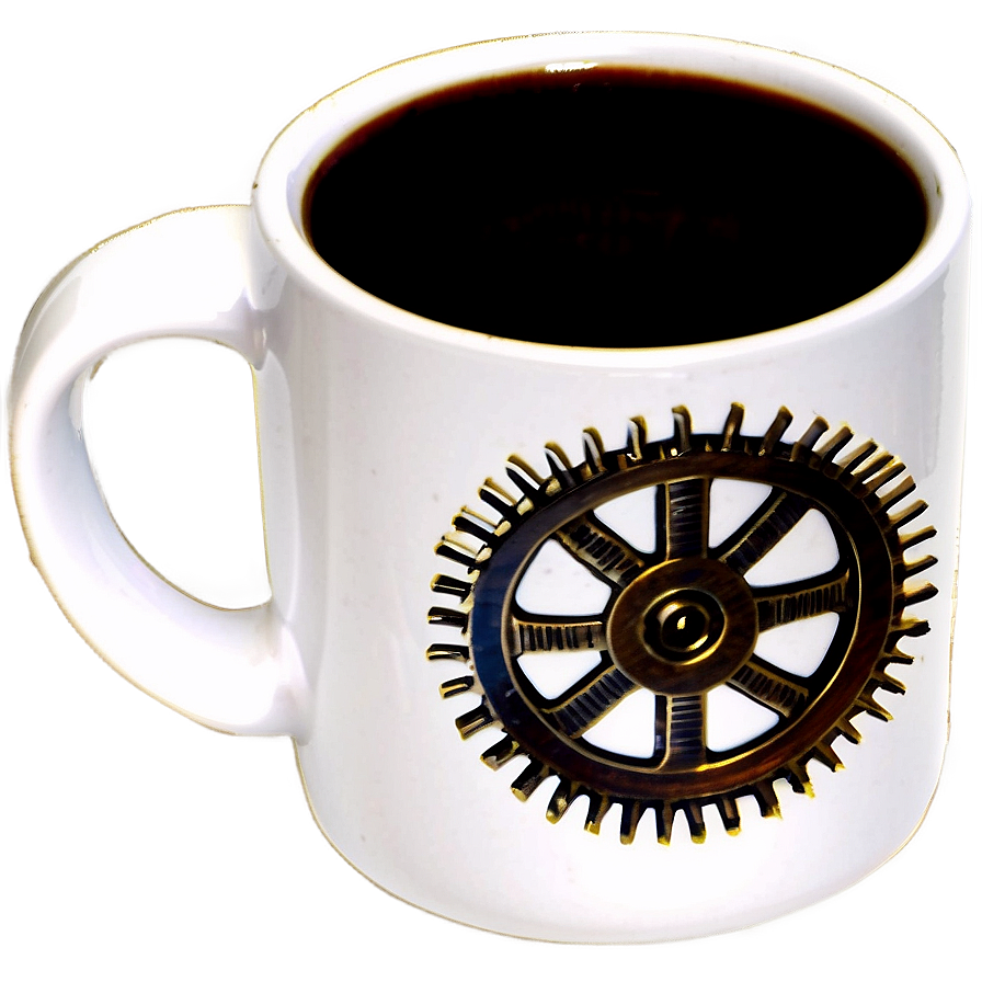 Steampunk Gear Mug Png Hid24 PNG Image