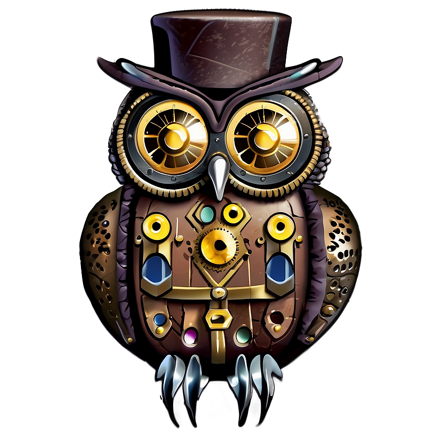 Steampunk Owl Png Sii PNG Image