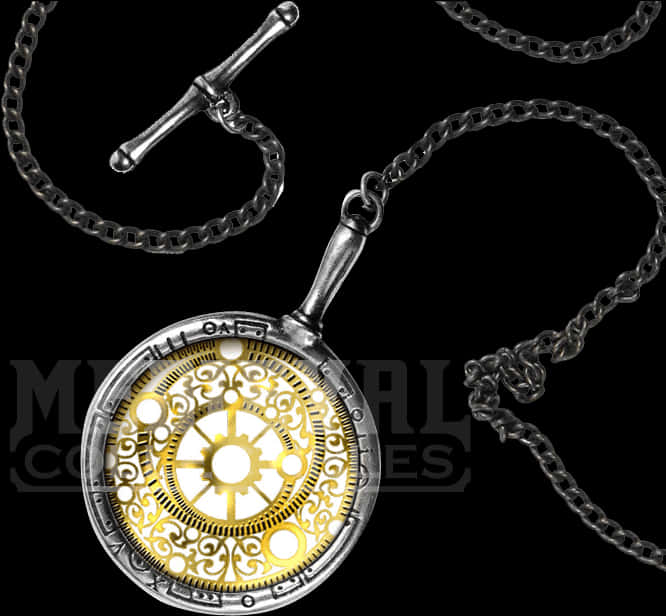 Steampunk Pocket Watch PNG Image