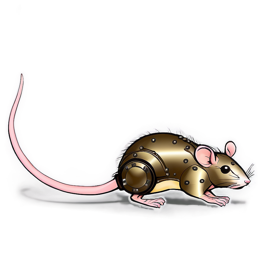 Steampunk Rat Png Qfd PNG Image