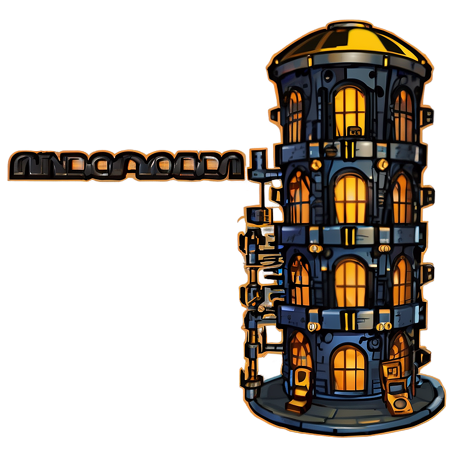 Steampunk Tower Png 35 PNG Image