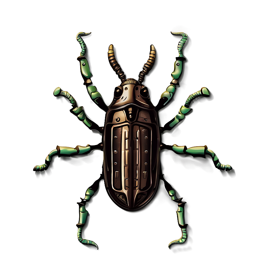 Steampunk Weevil Illustration Png 56 PNG Image