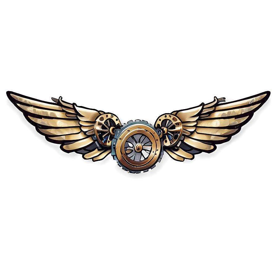 Steampunk Wings Png Tci21 PNG Image