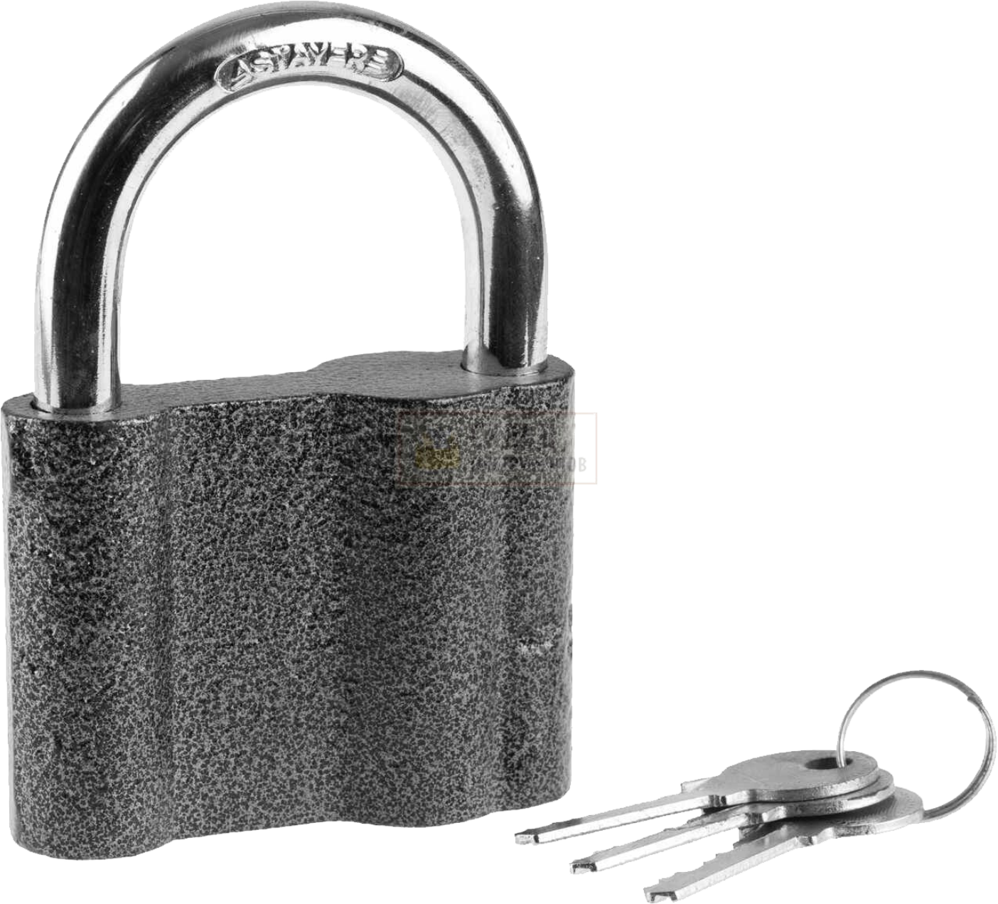 Steel Padlockwith Keys.png PNG Image