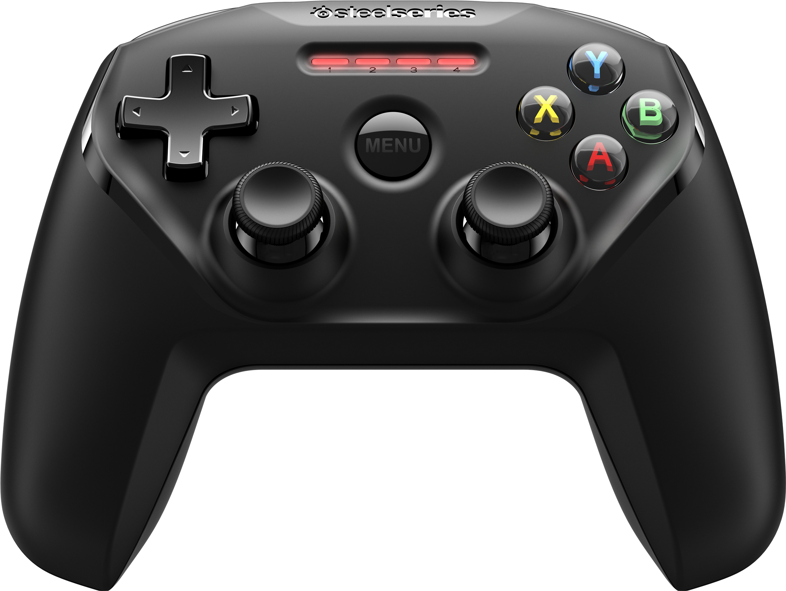 Steel Series Game Controller Black PNG Image