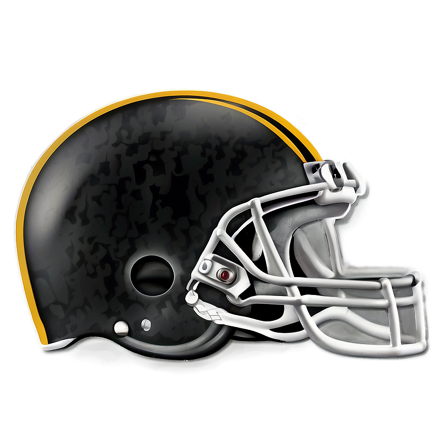 Steelers Helmet With Shadow Png Fhi PNG Image