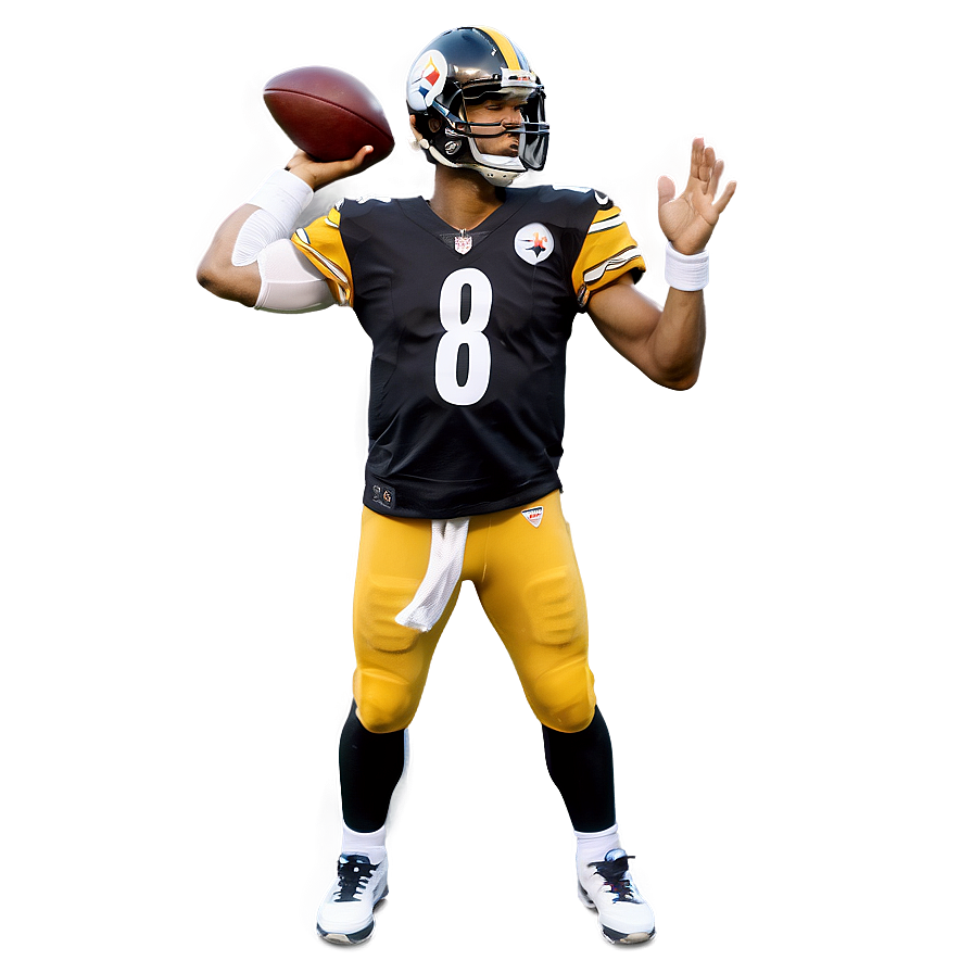 Steelers Quarterback Png 05212024 PNG Image