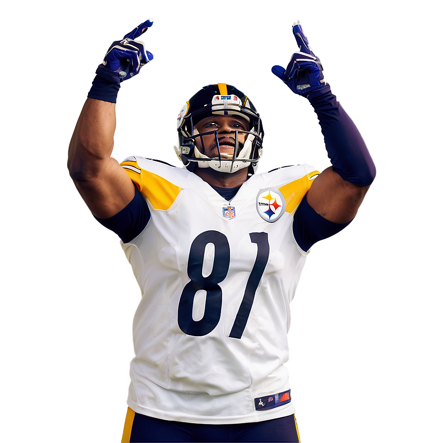 Steelers Touchdown Celebration Png Dse1 PNG Image