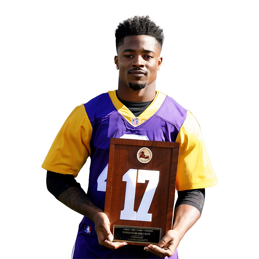 Stefon Diggs Award Ceremony Png Nnw PNG Image