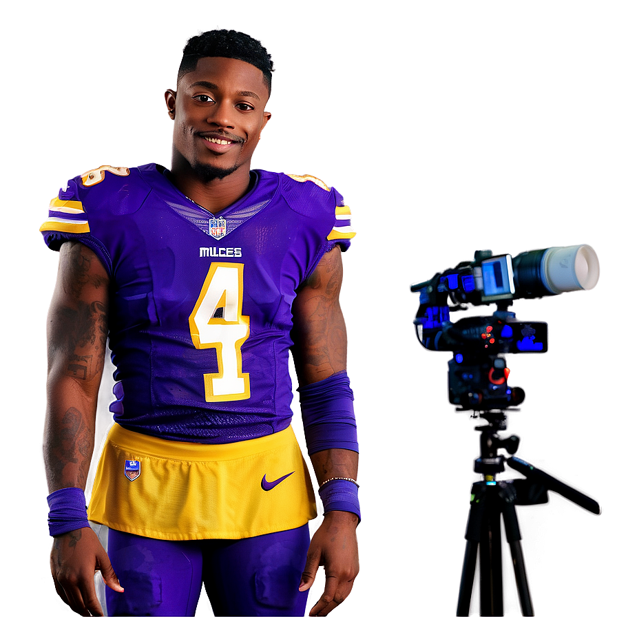 Stefon Diggs Behind The Scenes Png 06202024 PNG Image