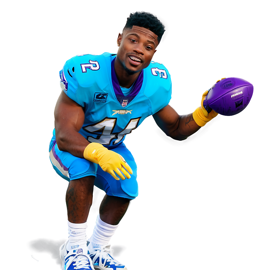 Stefon Diggs Behind The Scenes Png Ash2 PNG Image