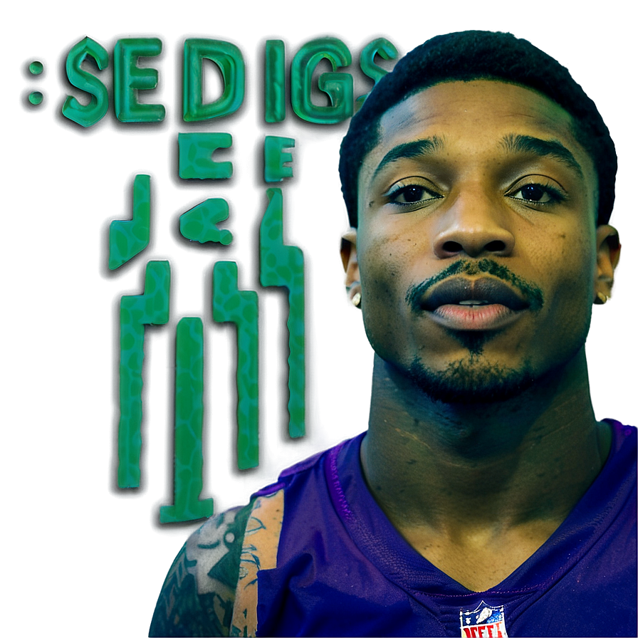 Stefon Diggs Fashion Statement Png 06202024 PNG Image