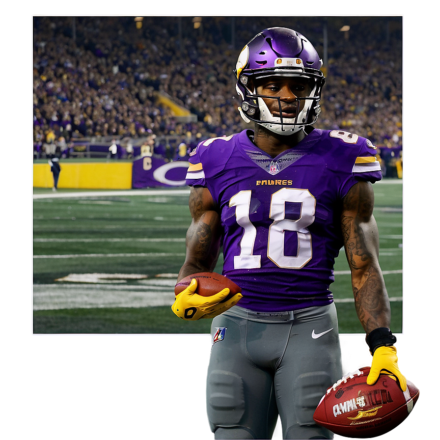 Stefon Diggs Hometown Hero Png Ame13 PNG Image