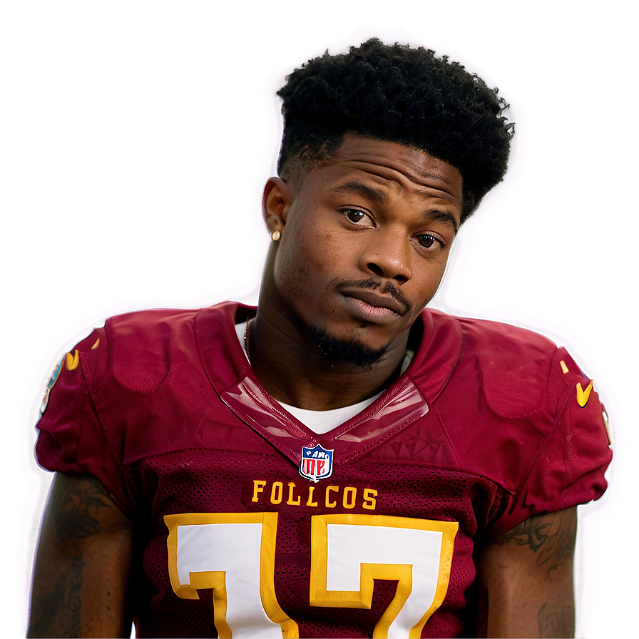 Stefon Diggs In-game Focus Png Drp1 PNG Image