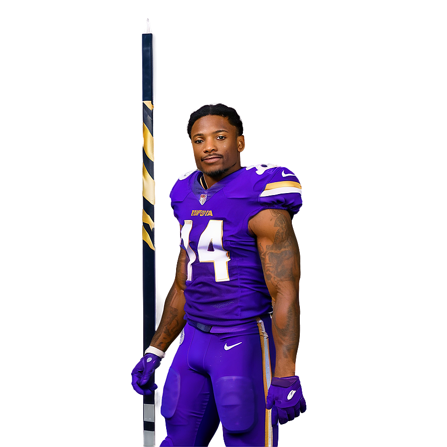 Stefon Diggs Leadership Pose Png Keu PNG Image