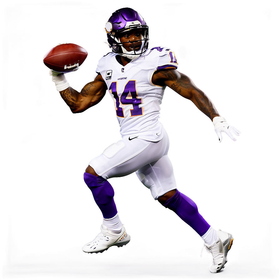 Stefon Diggs Rookie Year Highlight Png 06202024 PNG Image