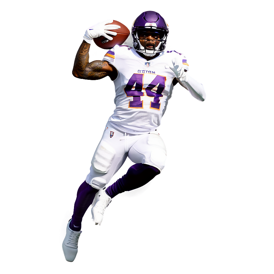 Stefon Diggs Spectacular Leap Png Ebj PNG Image