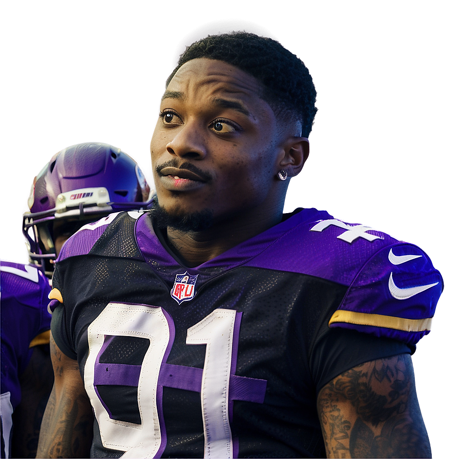 Stefon Diggs Team Huddle Moment Png 48 PNG Image