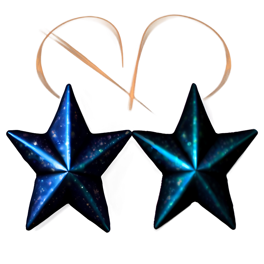 Stellar Black Stars Png Srf PNG Image