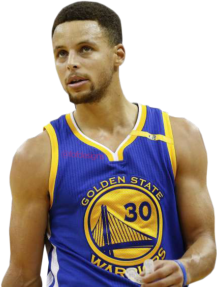 Steph Curry Golden State Warriors Uniform PNG Image