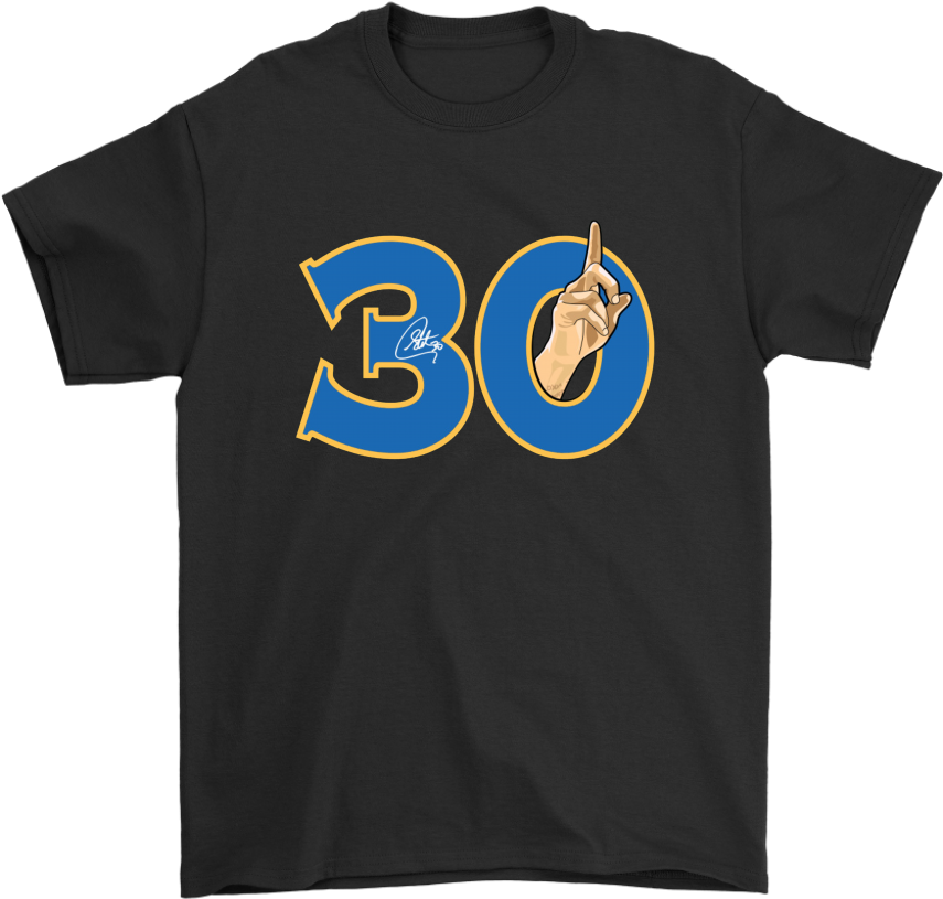 Steph Curry30_ Shirt Design PNG Image