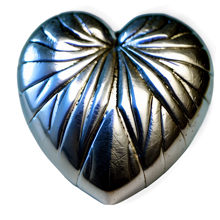 Sterling Silver Heart Png 42 PNG Image