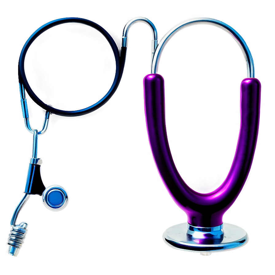 Stethoscope Heart On White Png Nbf5 PNG Image