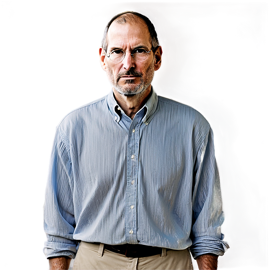 Steve Jobs Casual Look Png Huu10 PNG Image