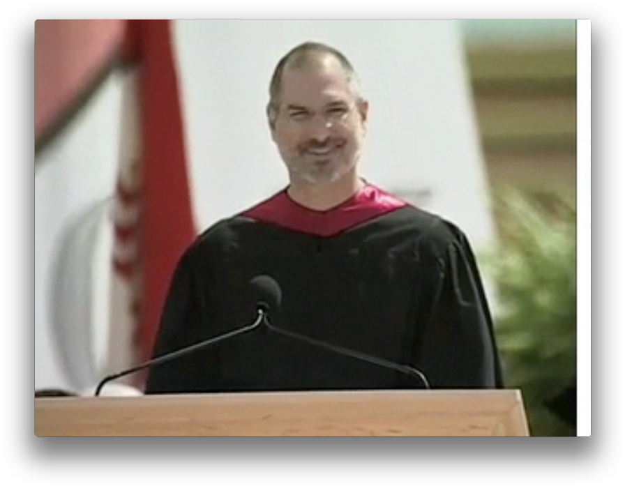 Steve Jobs Commencement Speech PNG Image