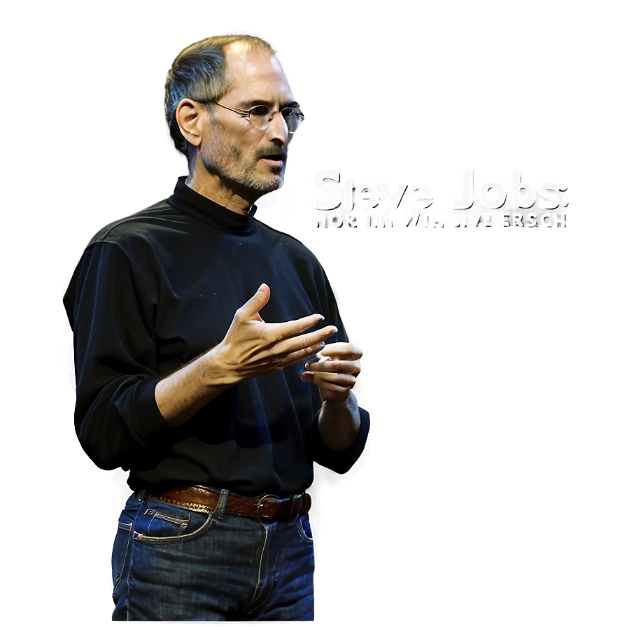 Steve Jobs Famous Speech Png Dph34 PNG Image