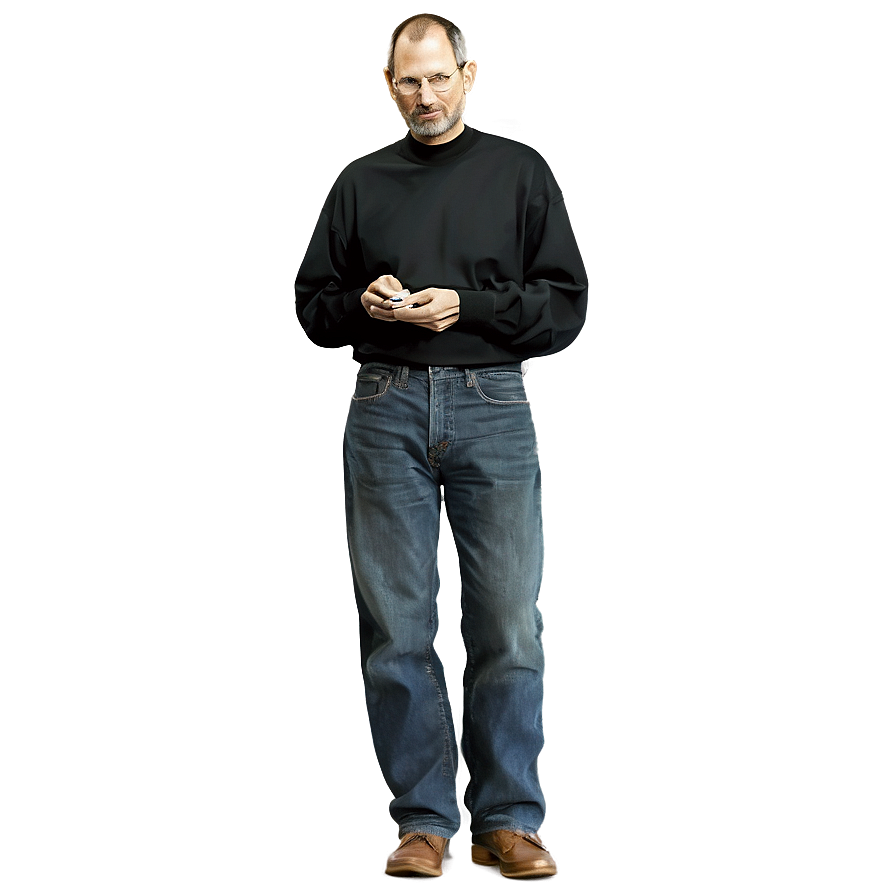 Steve Jobs Inspirational Leader Png 06122024 PNG Image