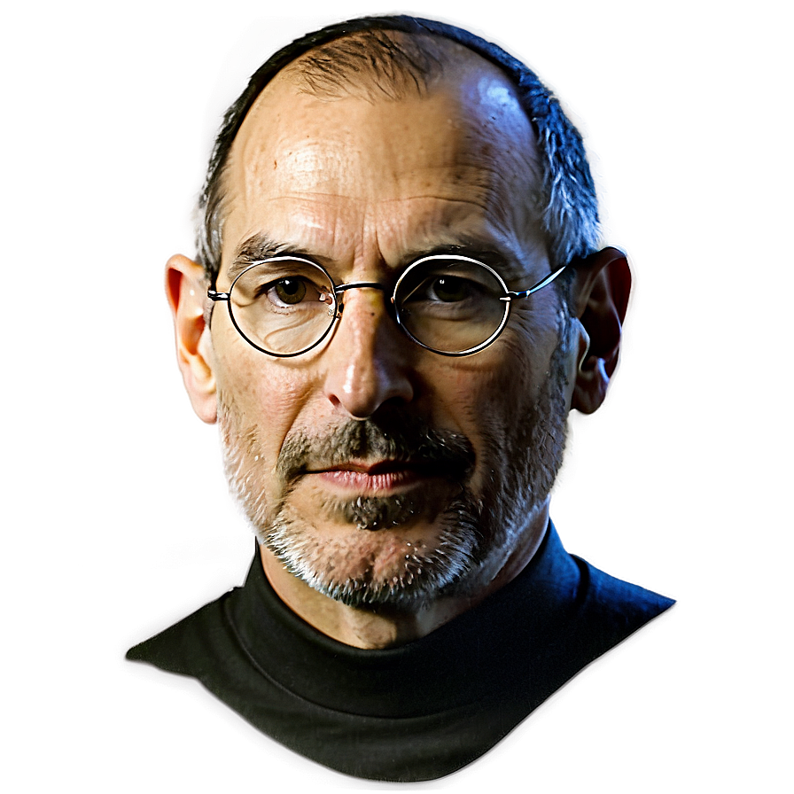 Steve Jobs With Glasses Png Rbn7 PNG Image