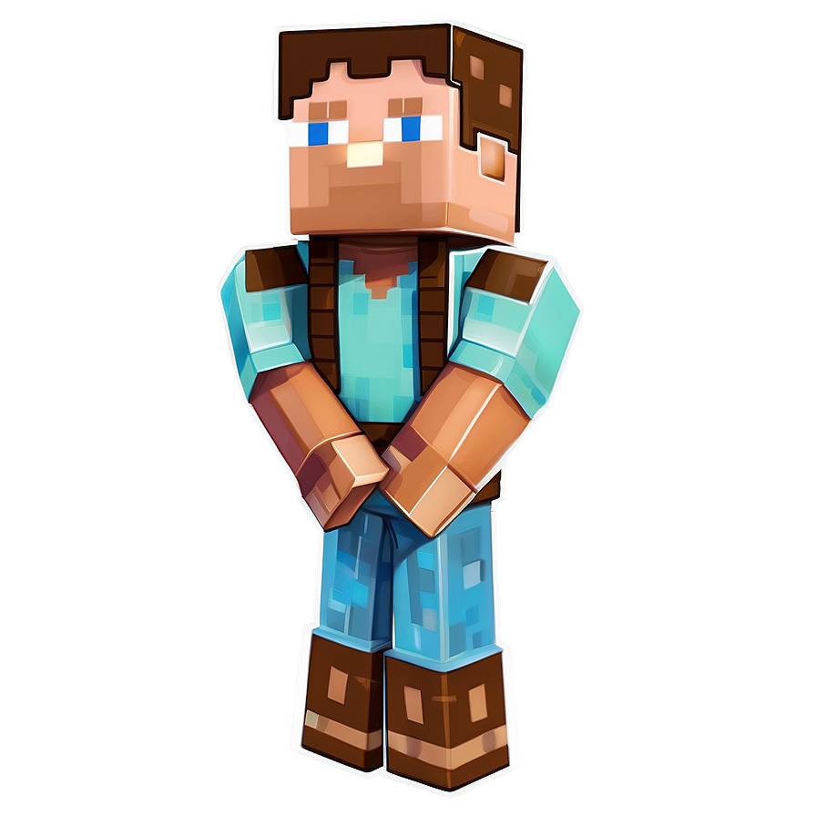 Steve Minecraft Profile Head Png 06282024 PNG Image