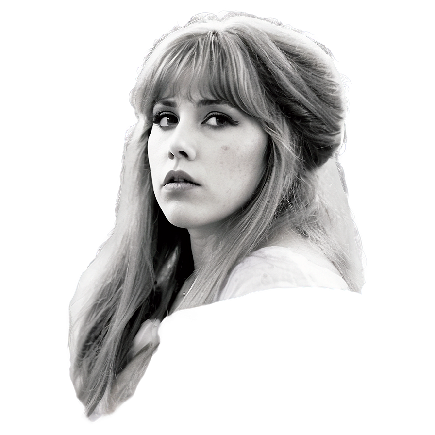 Stevie Nicks Hair Style Png 06252024 PNG Image