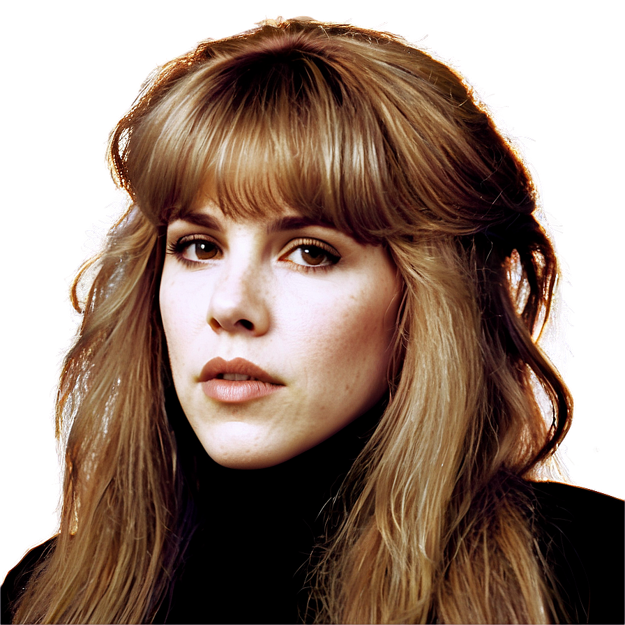 Stevie Nicks Hair Style Png Spk PNG Image