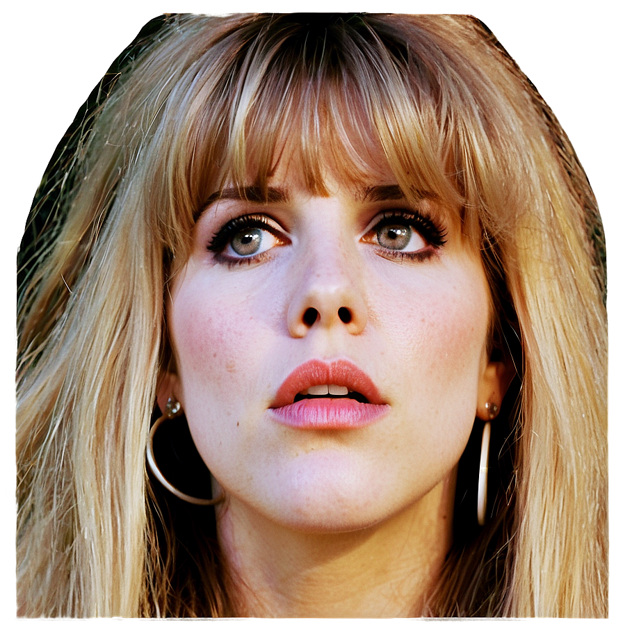 Stevie Nicks Iconic Moments Png Kuu PNG Image