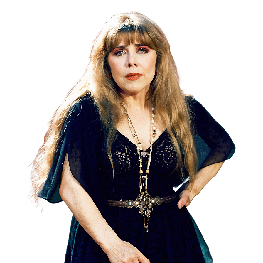 Stevie Nicks Live Performance Png 9 PNG Image