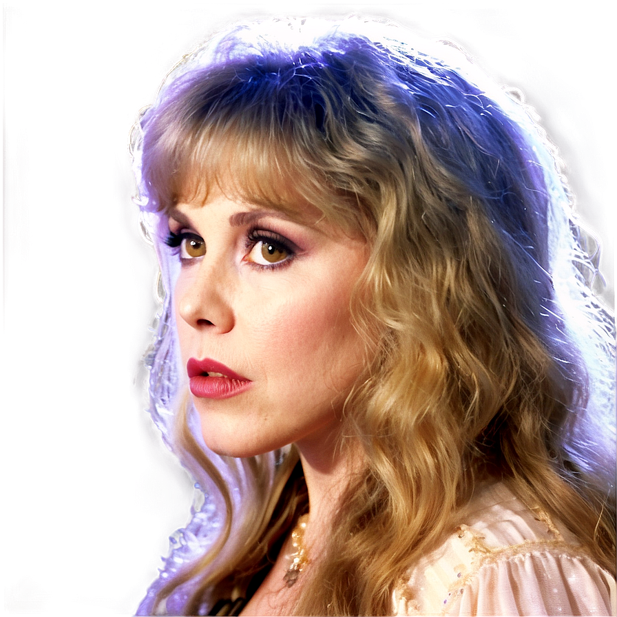 Stevie Nicks Music Video Look Png Qic PNG Image