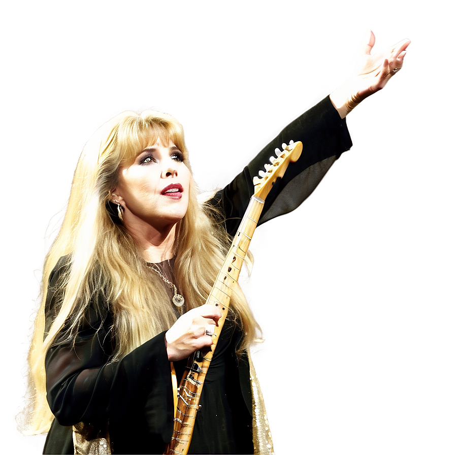 Stevie Nicks Performing Live Png 06252024 PNG Image