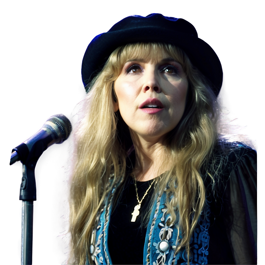 Stevie Nicks Vocal Power Png Vvd18 PNG Image