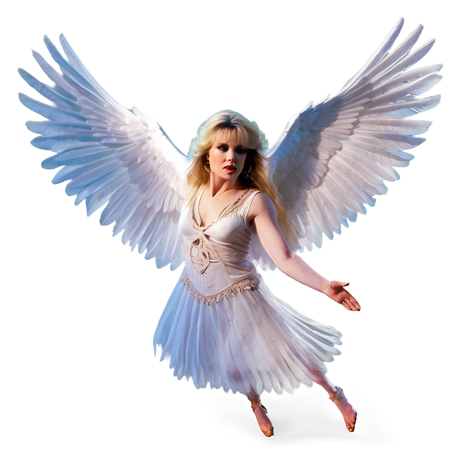 Stevie Nicks White Winged Dove Png Qig32 PNG Image