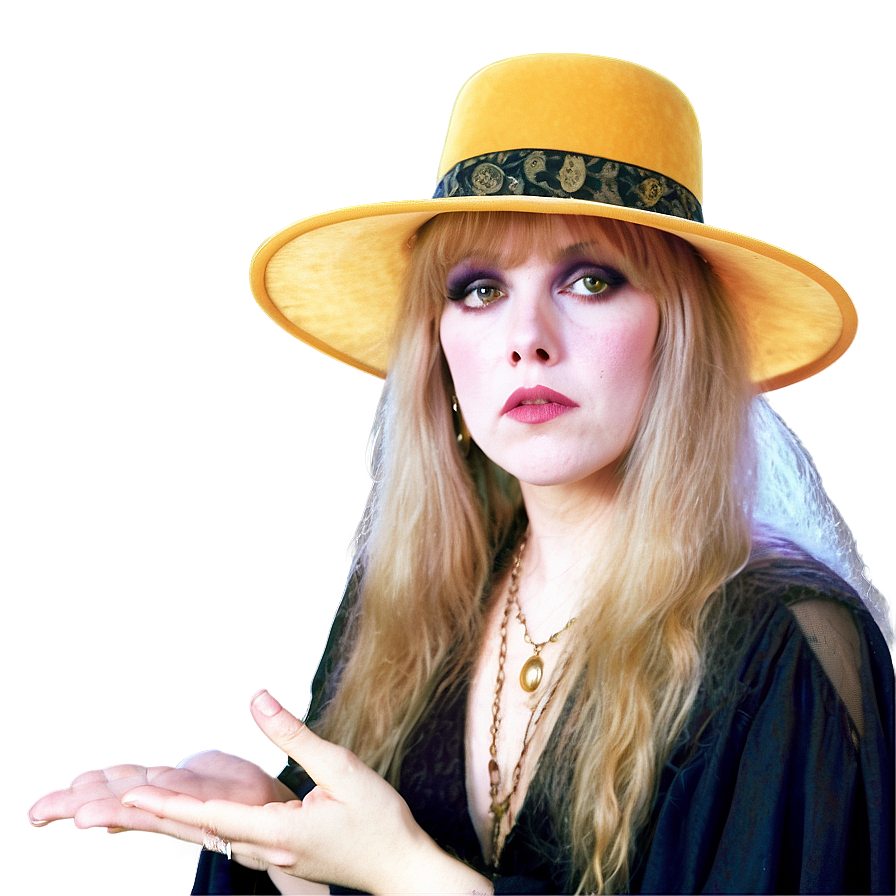 Stevie Nicks Witchy Look Png Yid PNG Image