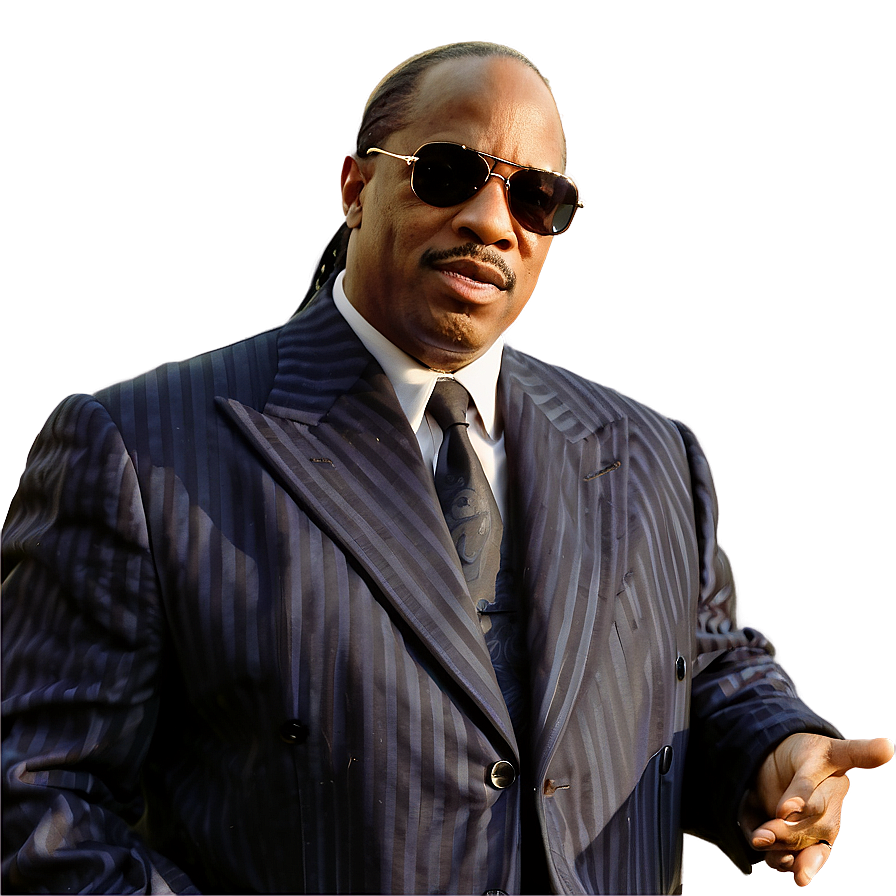 Stevie Wonder In Sunglasses Png Cqs70 PNG Image