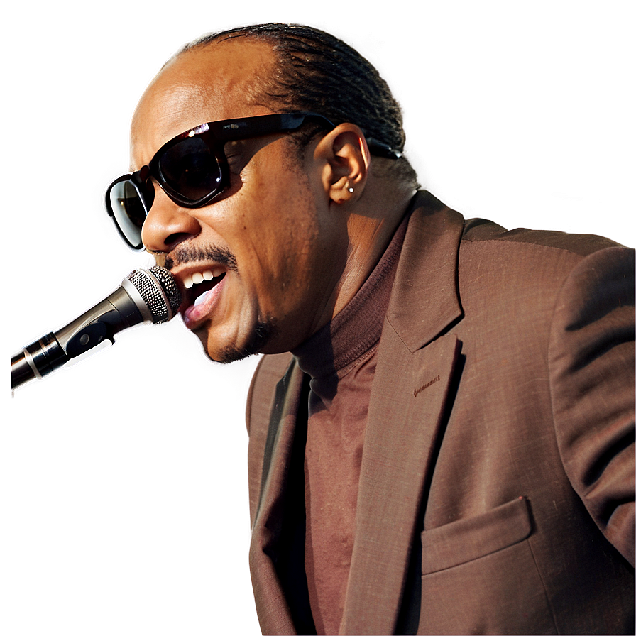 Stevie Wonder Singing Png Fby PNG Image