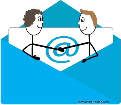 Stick Figure Handshake Email Target PNG Image