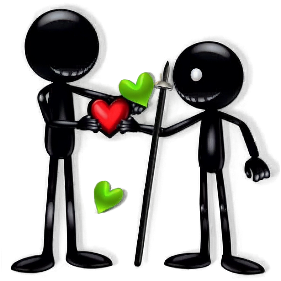 Stickman Love Png Wnm71 PNG Image